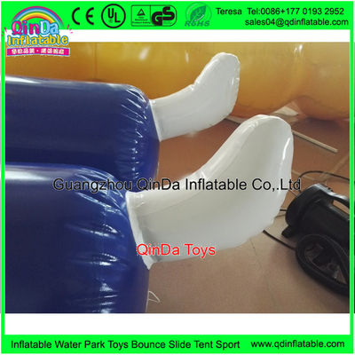 Edurable 1.5m Long Inflatable My Little Pony Yellow 0.18mm Pony Chair For  Playground Equipment